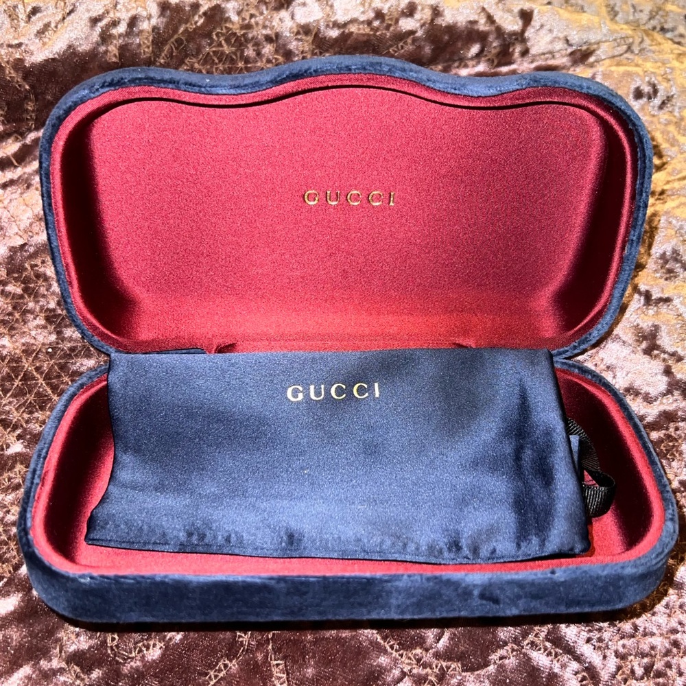 Authentic Gucci Sunglass Case